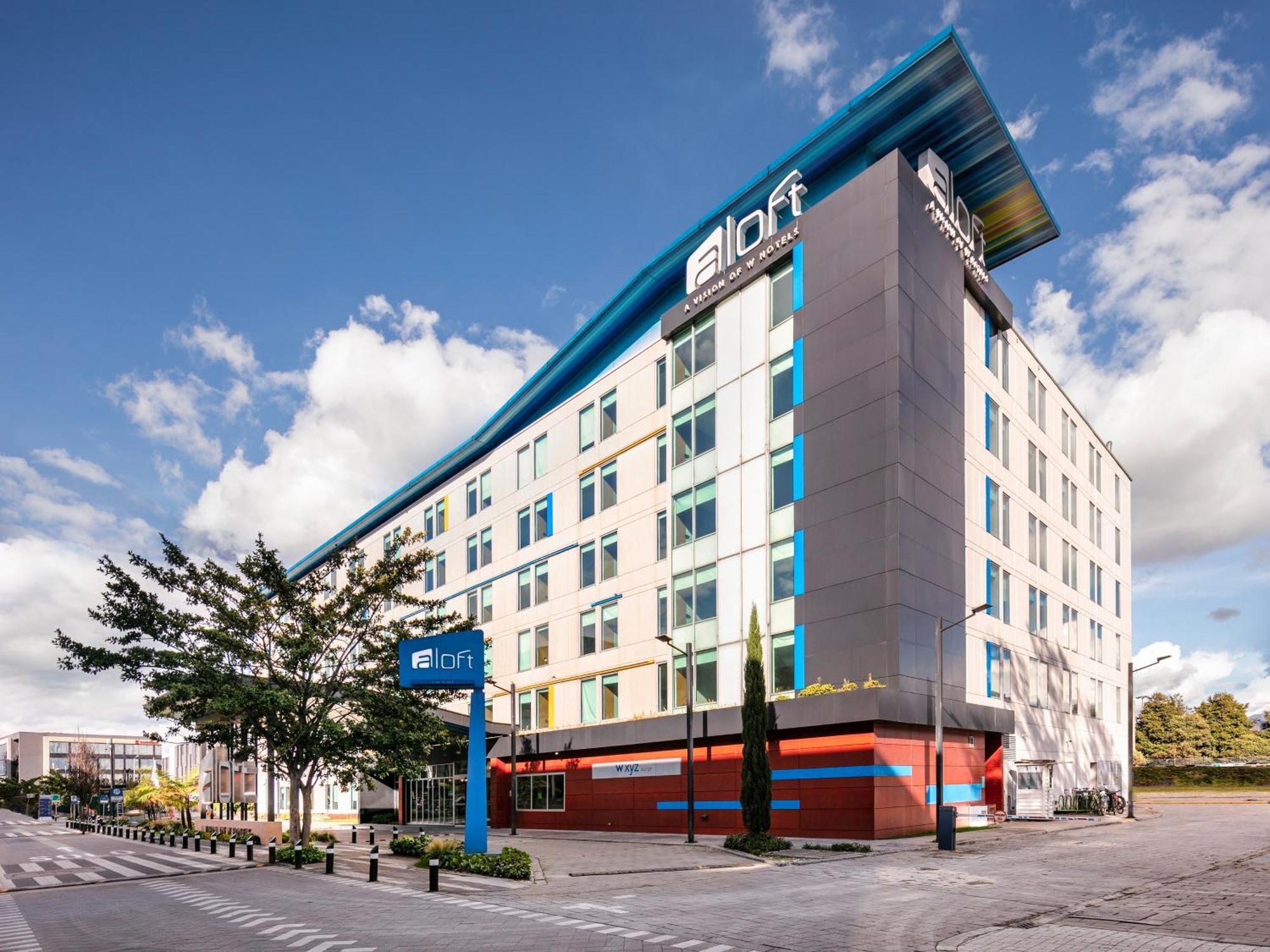 Hotel Aloft Bogotá Airport Exterior foto